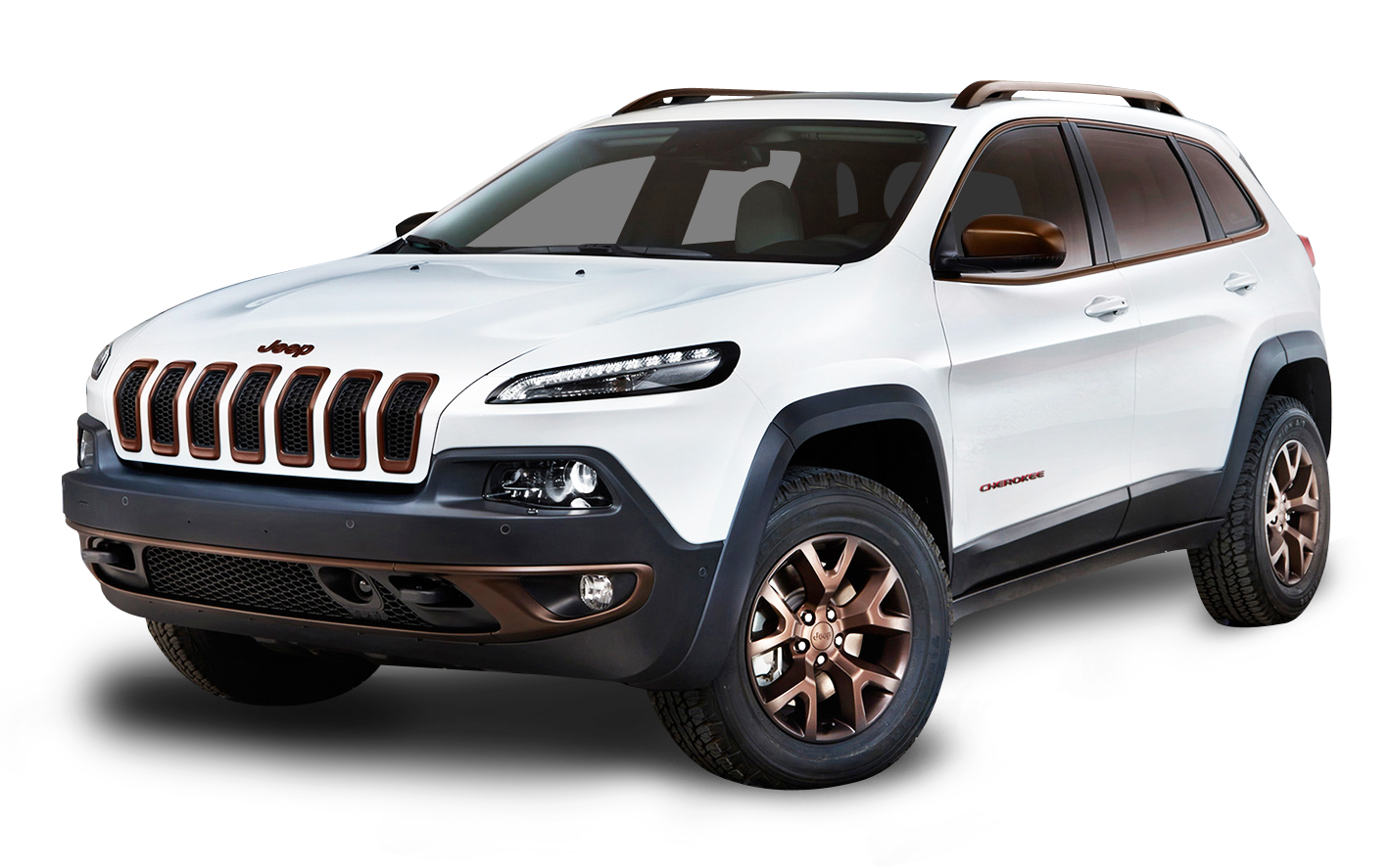 Jeep Cherokee Luxury S U V White PNG