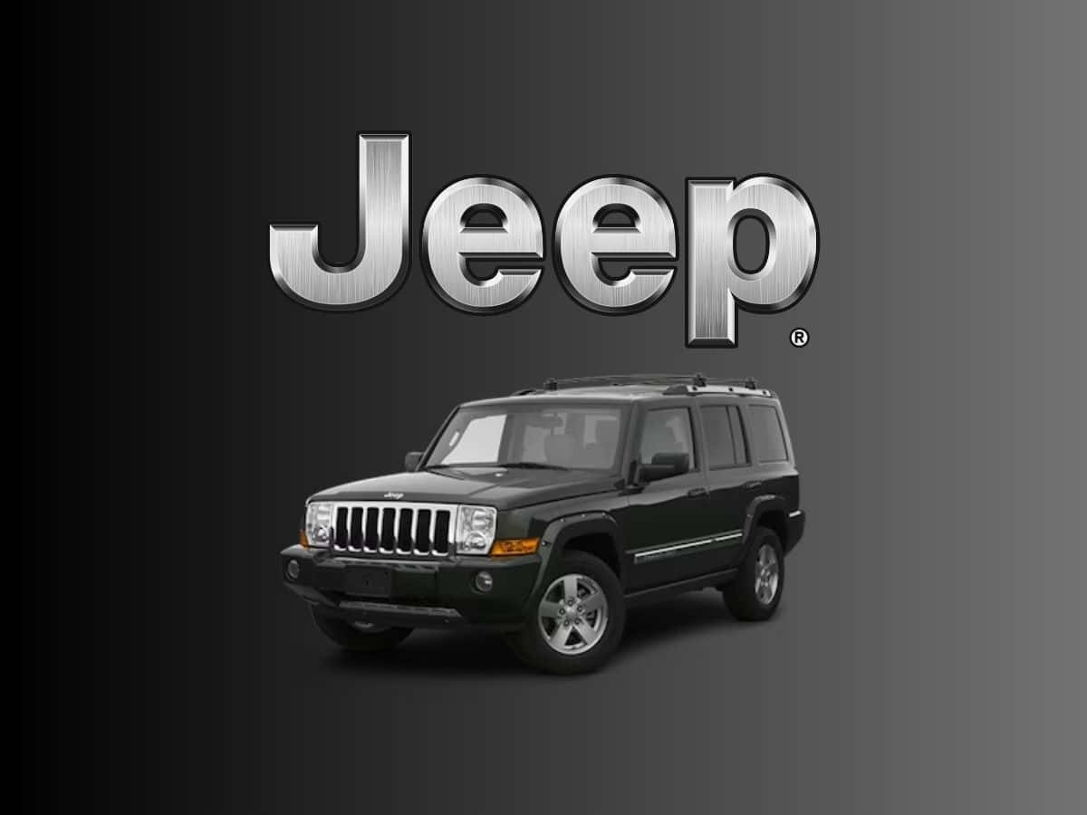 Mighty Jeep Commander conquering the rugged terrain Wallpaper