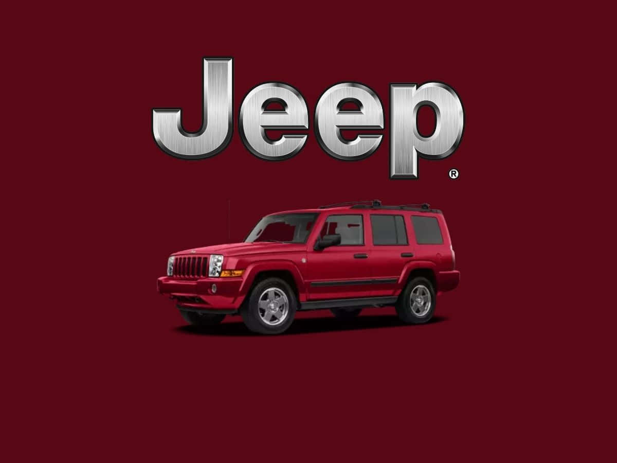 Caption: Jeep Commander conquering the off-road terrain Wallpaper