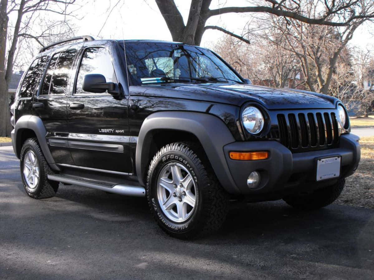 Aventuratodoterreno Con Jeep Liberty Fondo de pantalla