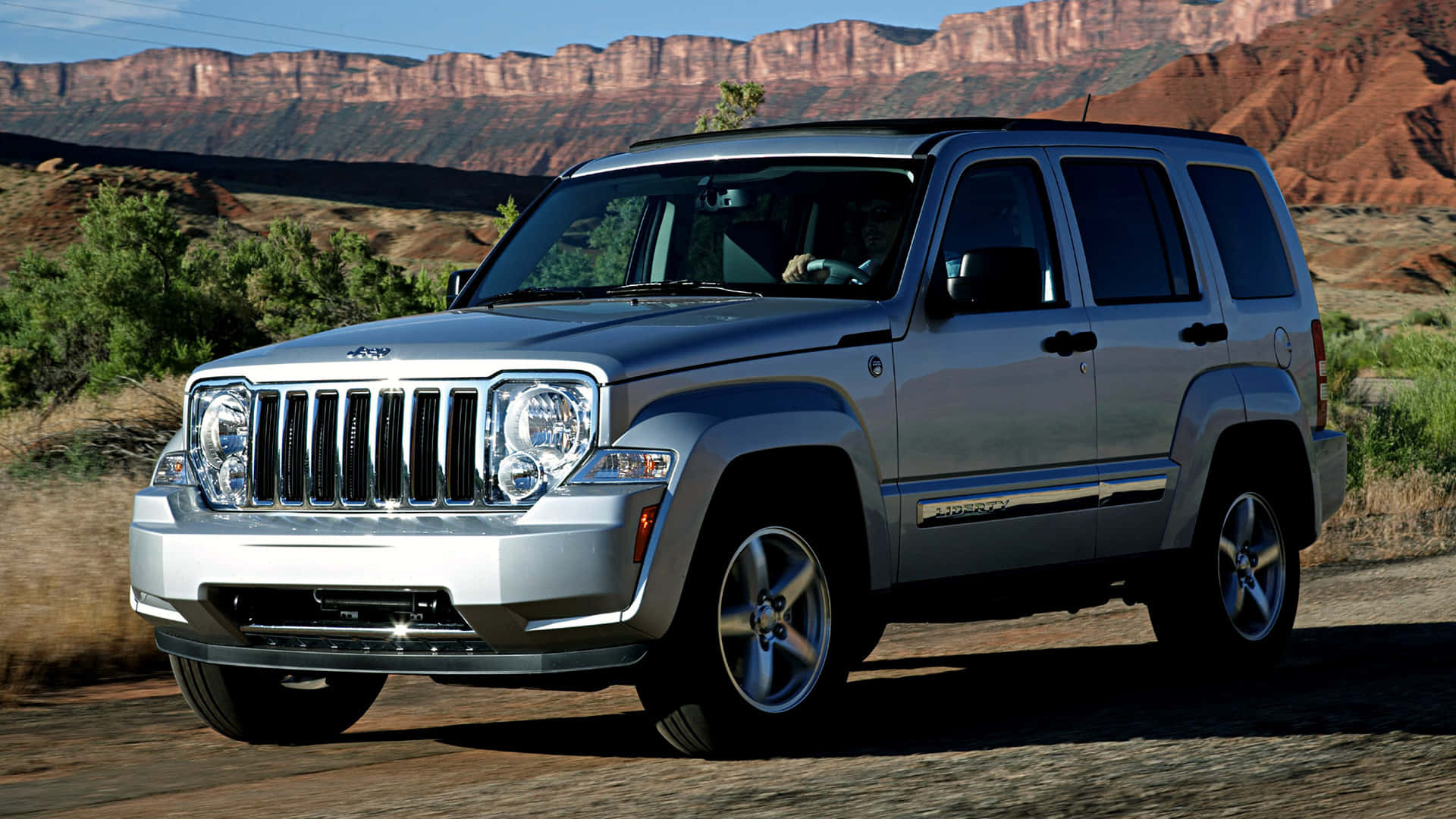 Jeep Liberty Off-Road Adventure Wallpaper