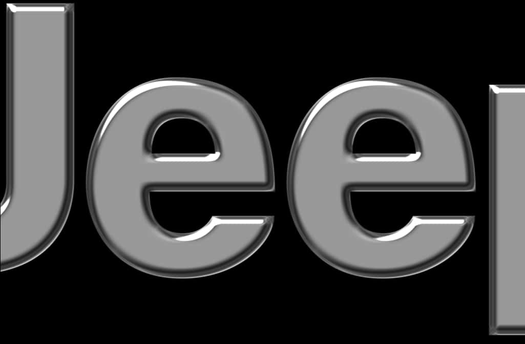 Jeep Logo Blackand White PNG