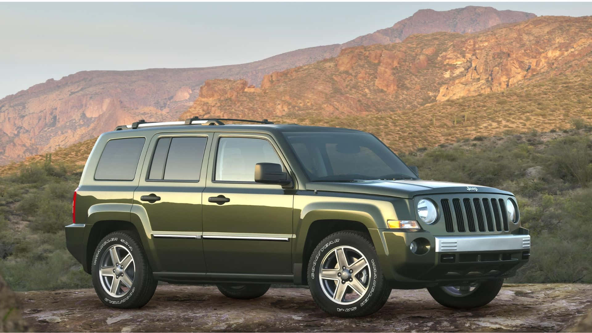 Jeep Patriot - the Ultimate Off-Road Adventure Wallpaper