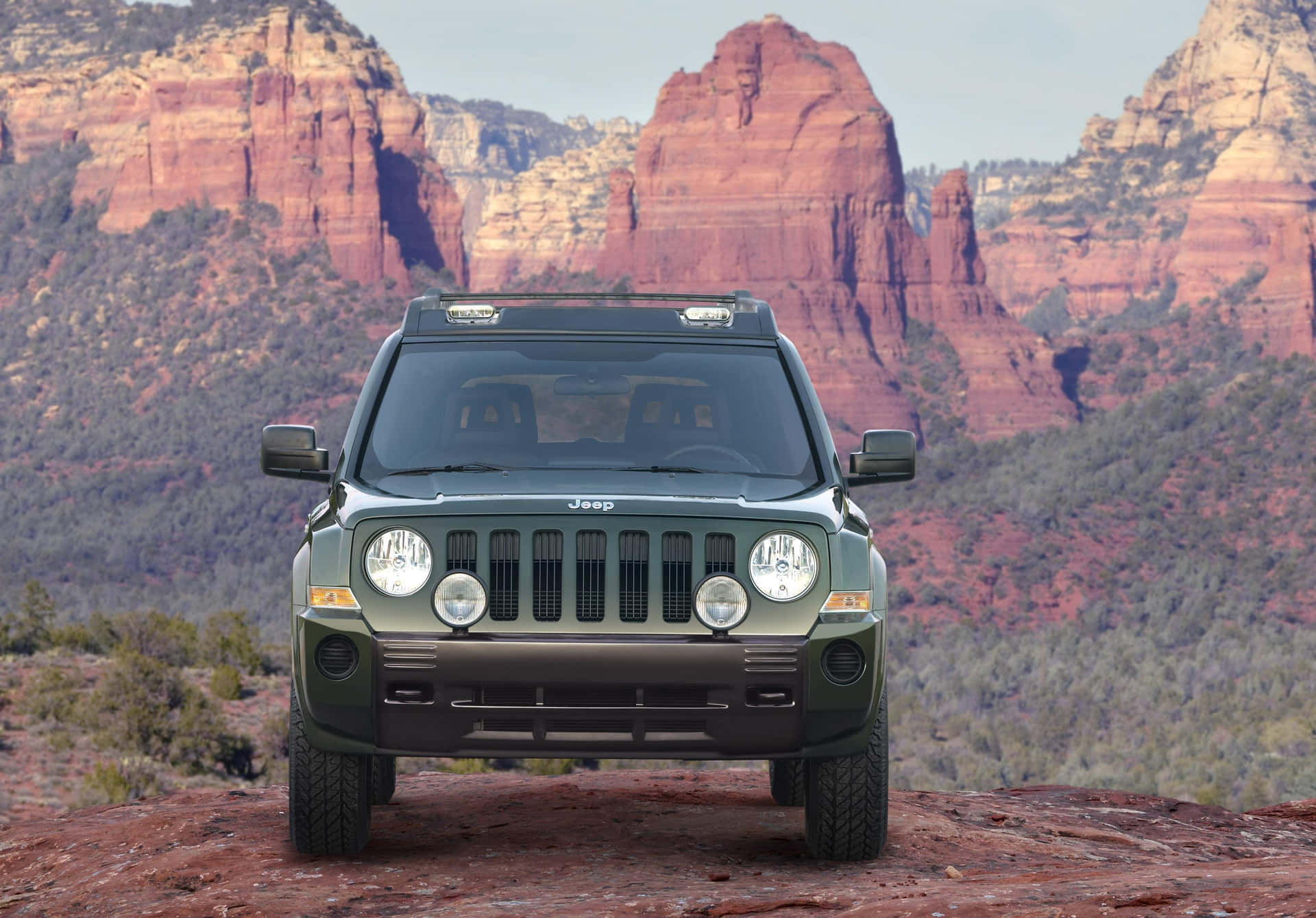 Jeep Patriot Conquérant La Nature Fond d'écran