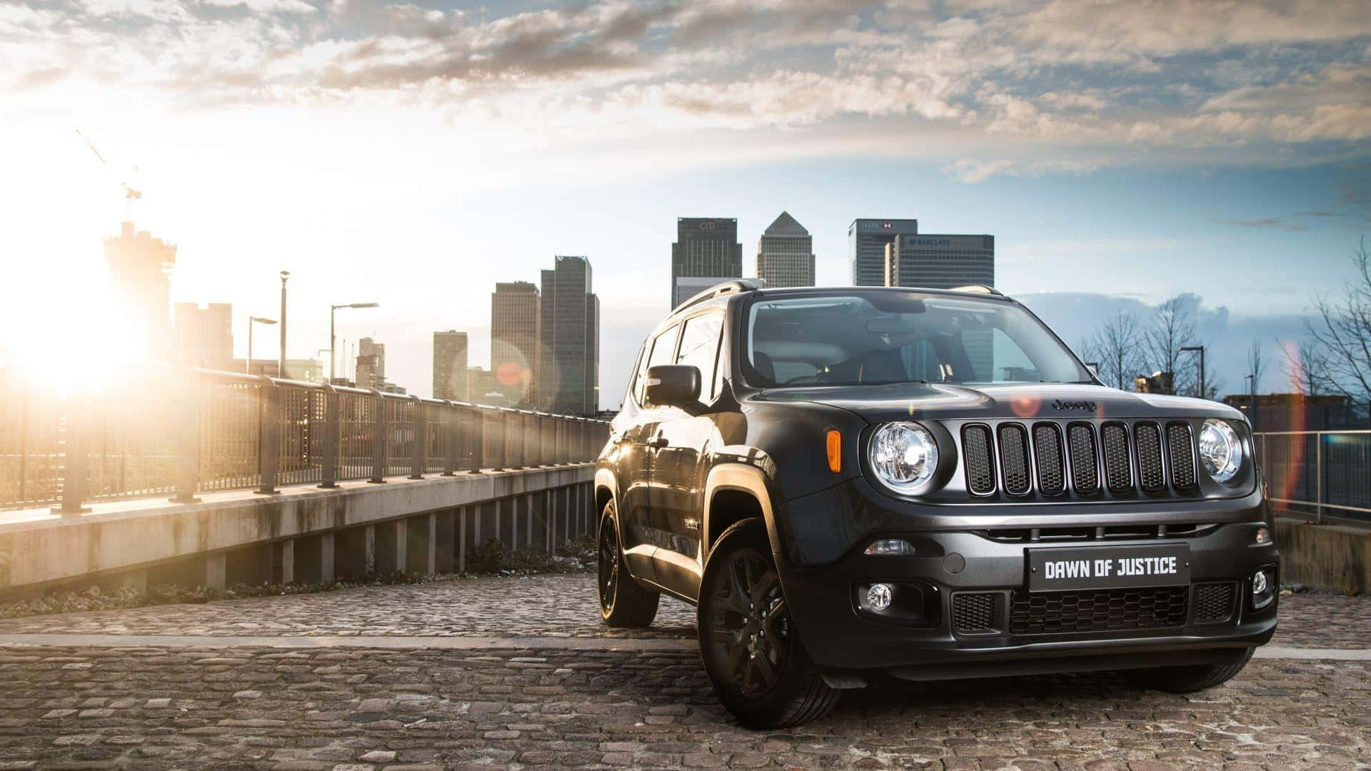 Adventure Awaits with the Stunning Jeep Renegade Wallpaper