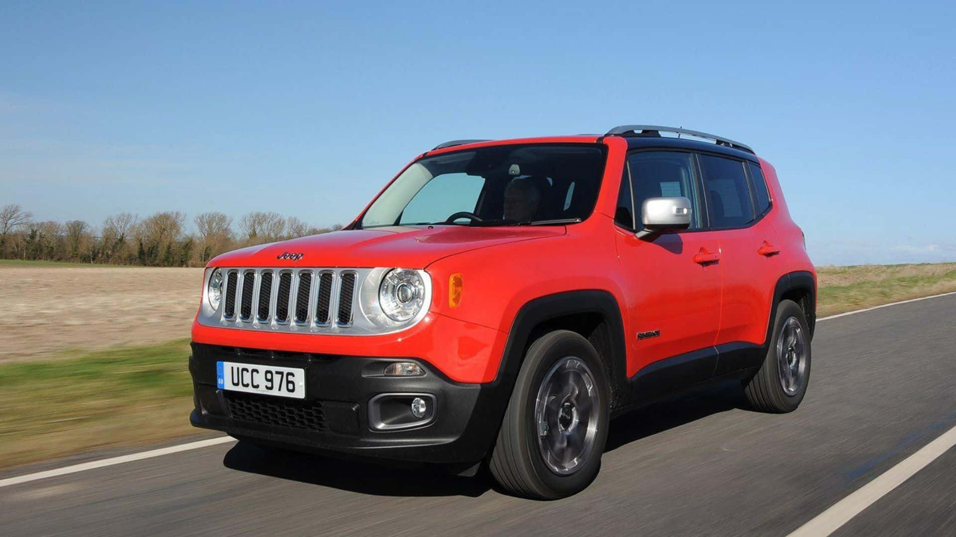 Aventure Rugueuse Avec Le Jeep Renegade Fond d'écran