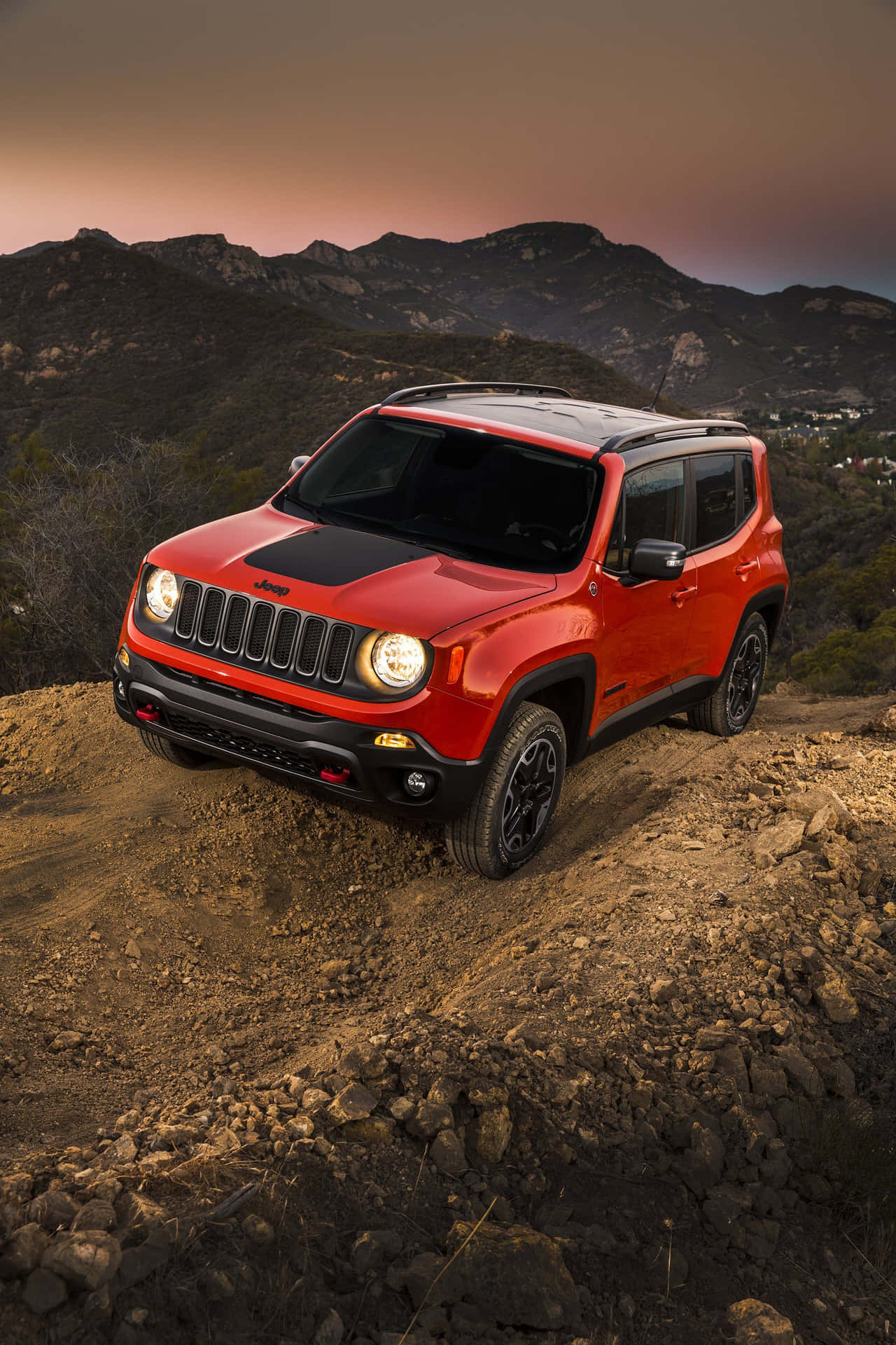 Adventure Awaits with the Jeep Renegade Wallpaper