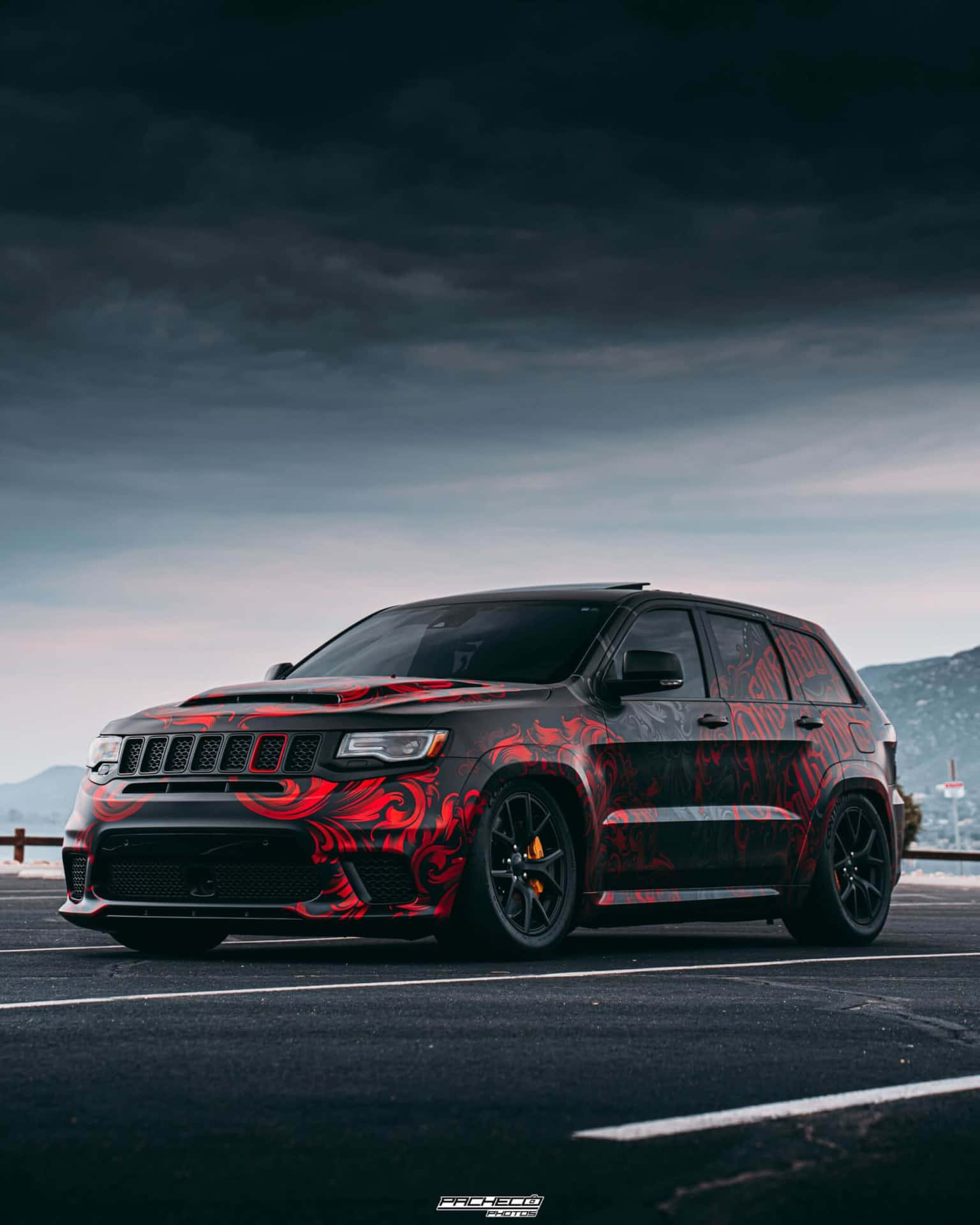 Explore New Possibilities with the Jeep Trackhawk Wallpaper