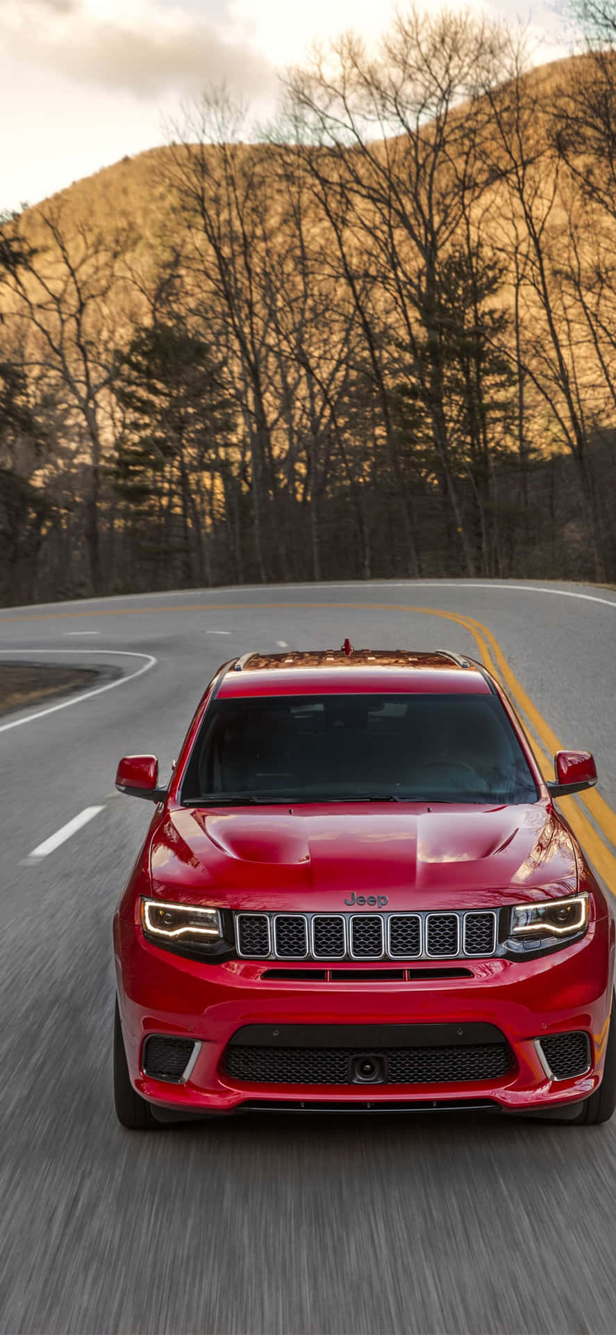 Go Anywhere, Do Anything: Jeep Trackhawk Wallpaper