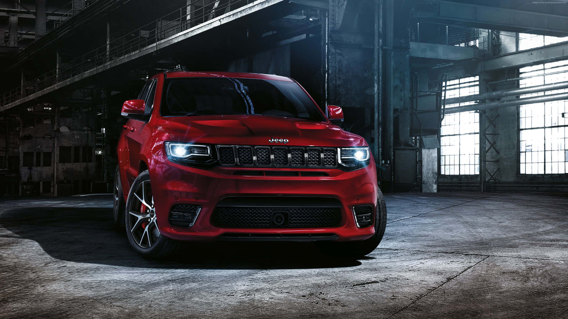 Take a ride in the powerful Jeep Trackhawk Wallpaper