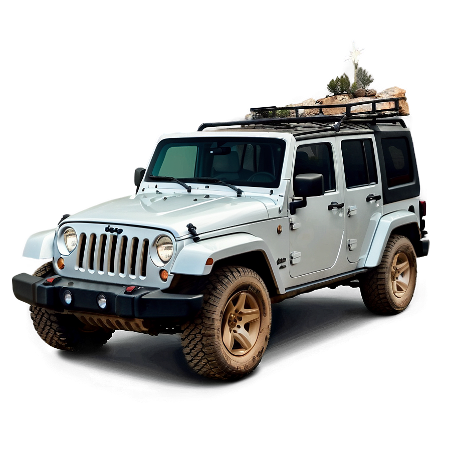 Download Jeep Under Stars Camping Scene Png 61 | Wallpapers.com