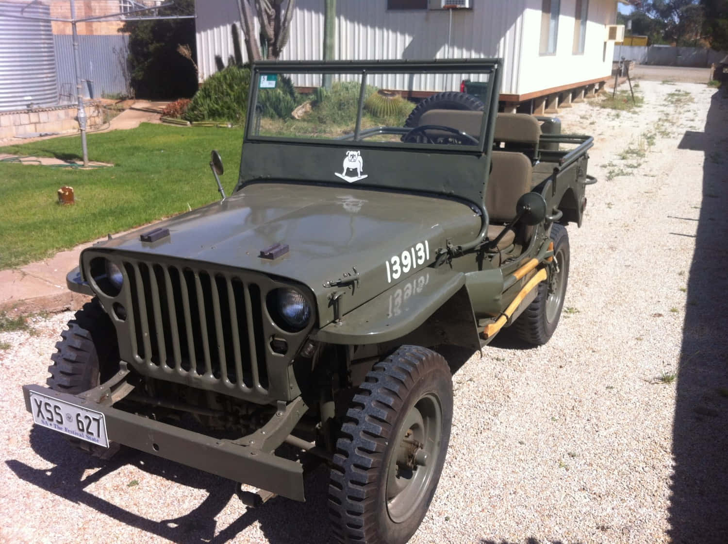 Genuine Heritage: The Classic Jeep Willys Wallpaper