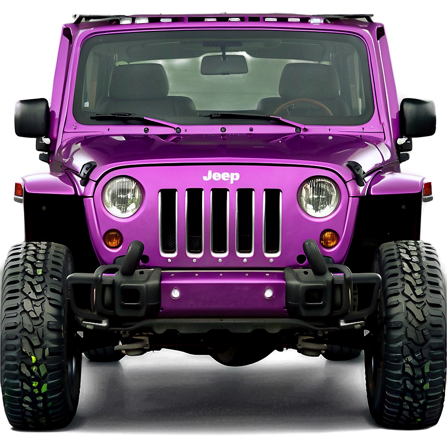 Jeep With Custom Paint Png Asa21 PNG