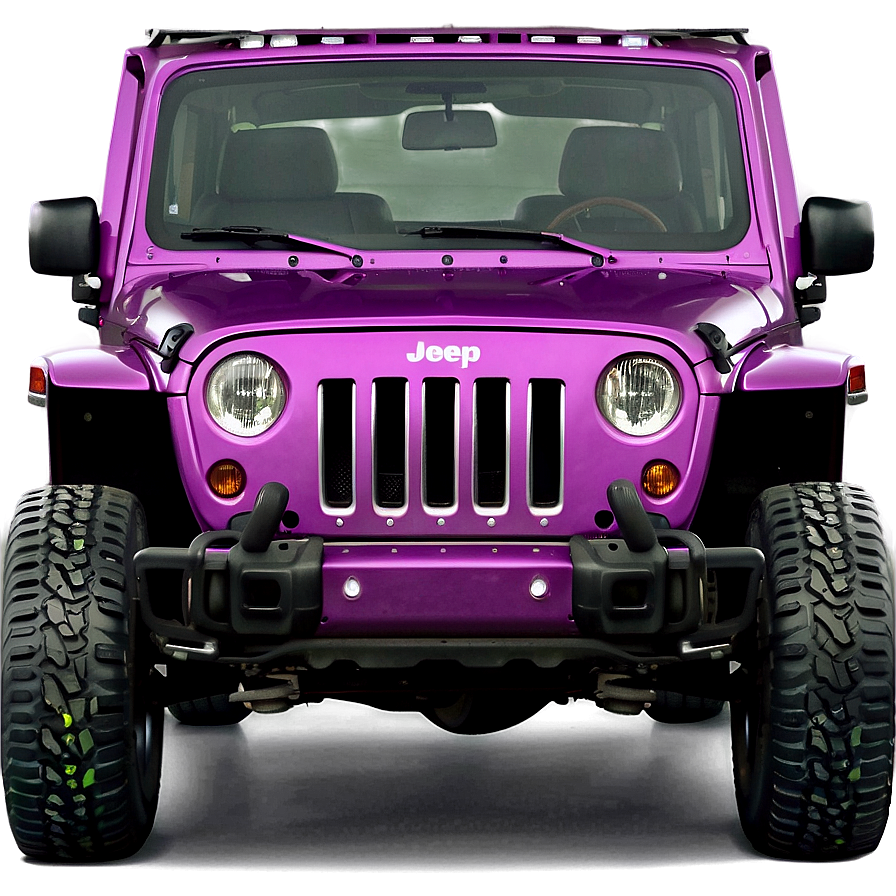 Download Jeep With Custom Paint Png Asa21 | Wallpapers.com