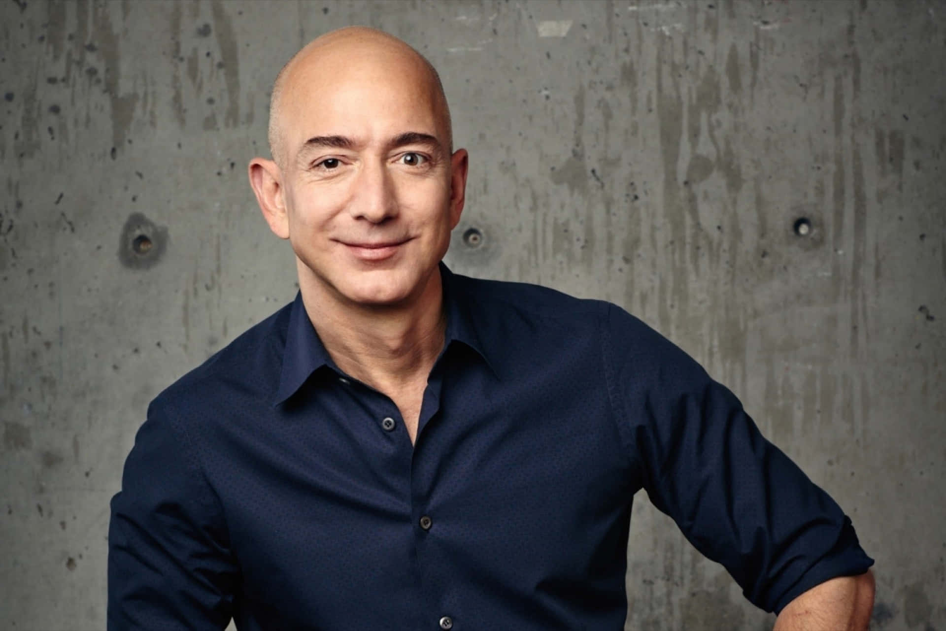Portrait of Jeff Bezos, Founder of Amazon