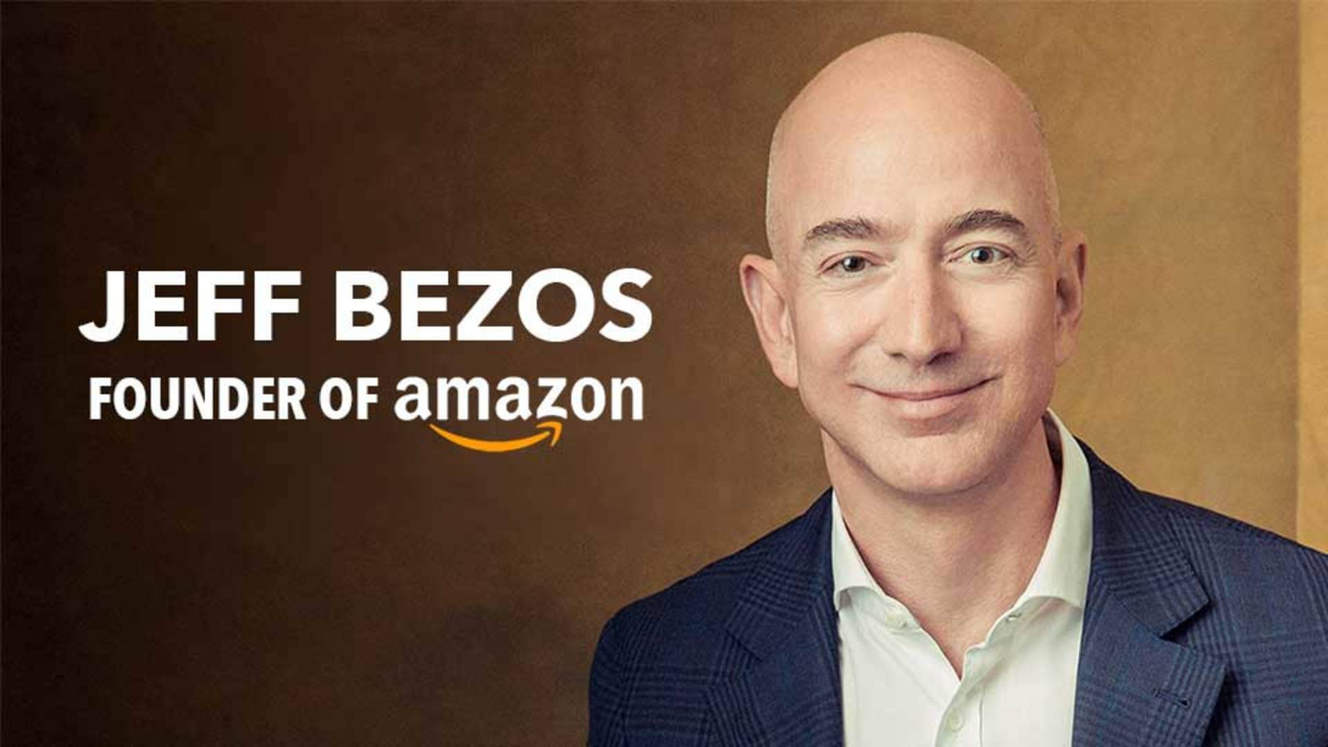 Jeff Bezos Gründer af Amazon tapet Wallpaper