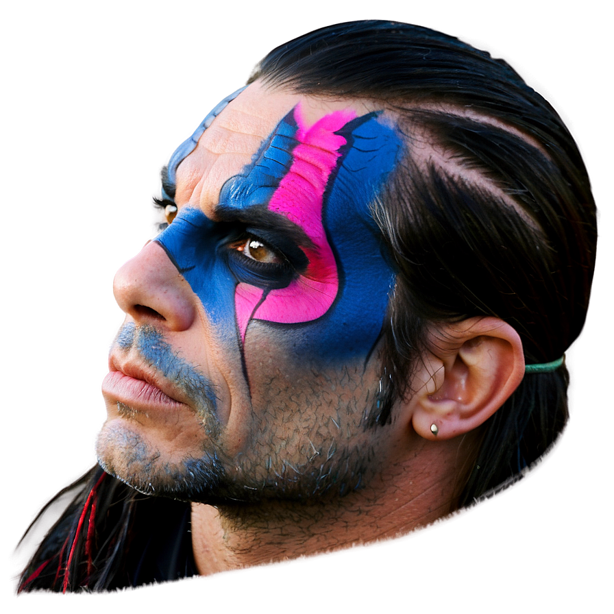 Download Jeff Hardy Face Paint Png Rjb | Wallpapers.com