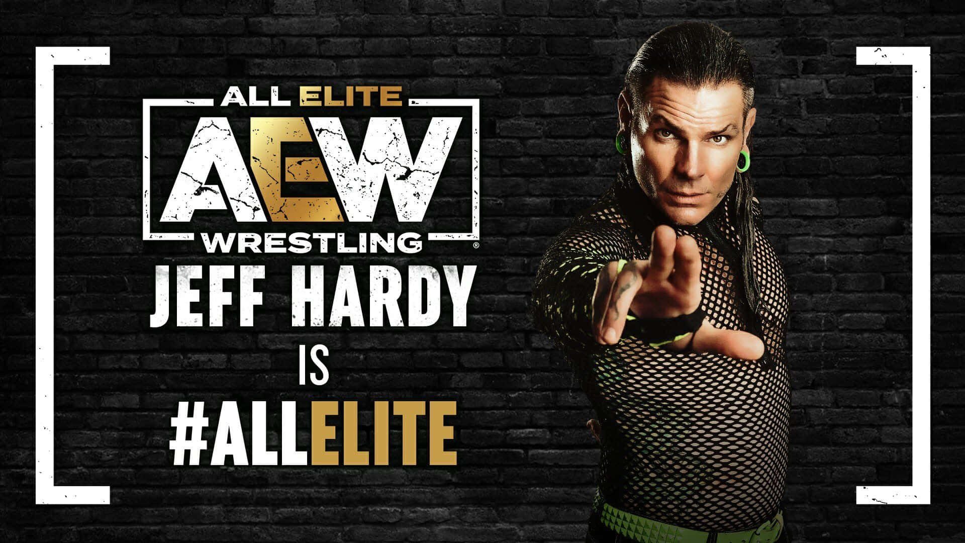 Jeff Hardy For All Elite Wrestling Wallpaper