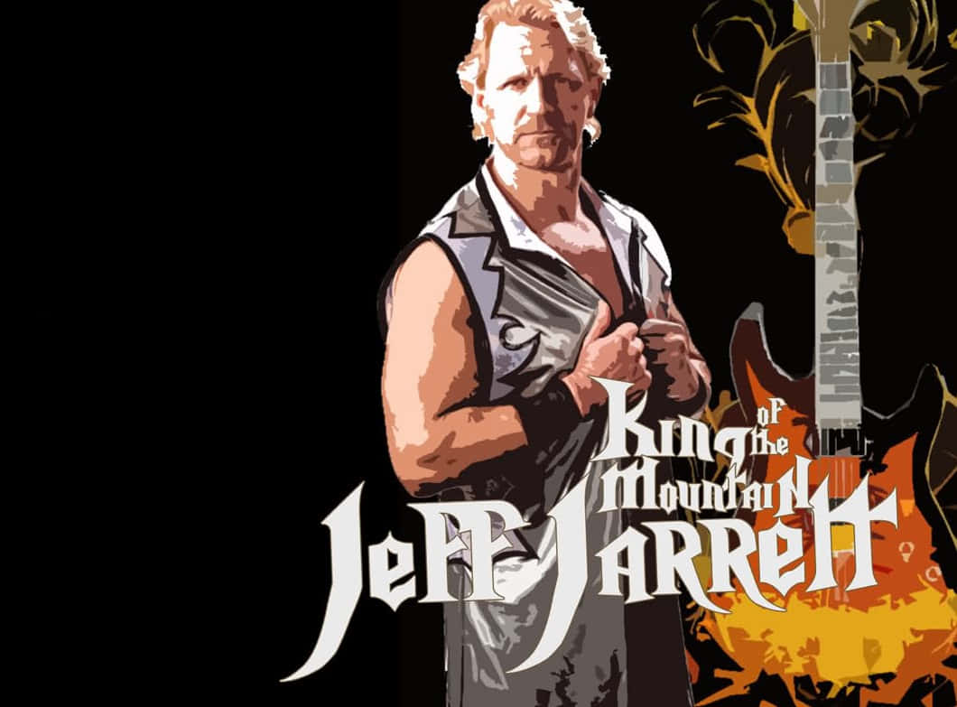 Jeff Jarrett King Of The Mountain Digital Art Wallpaper