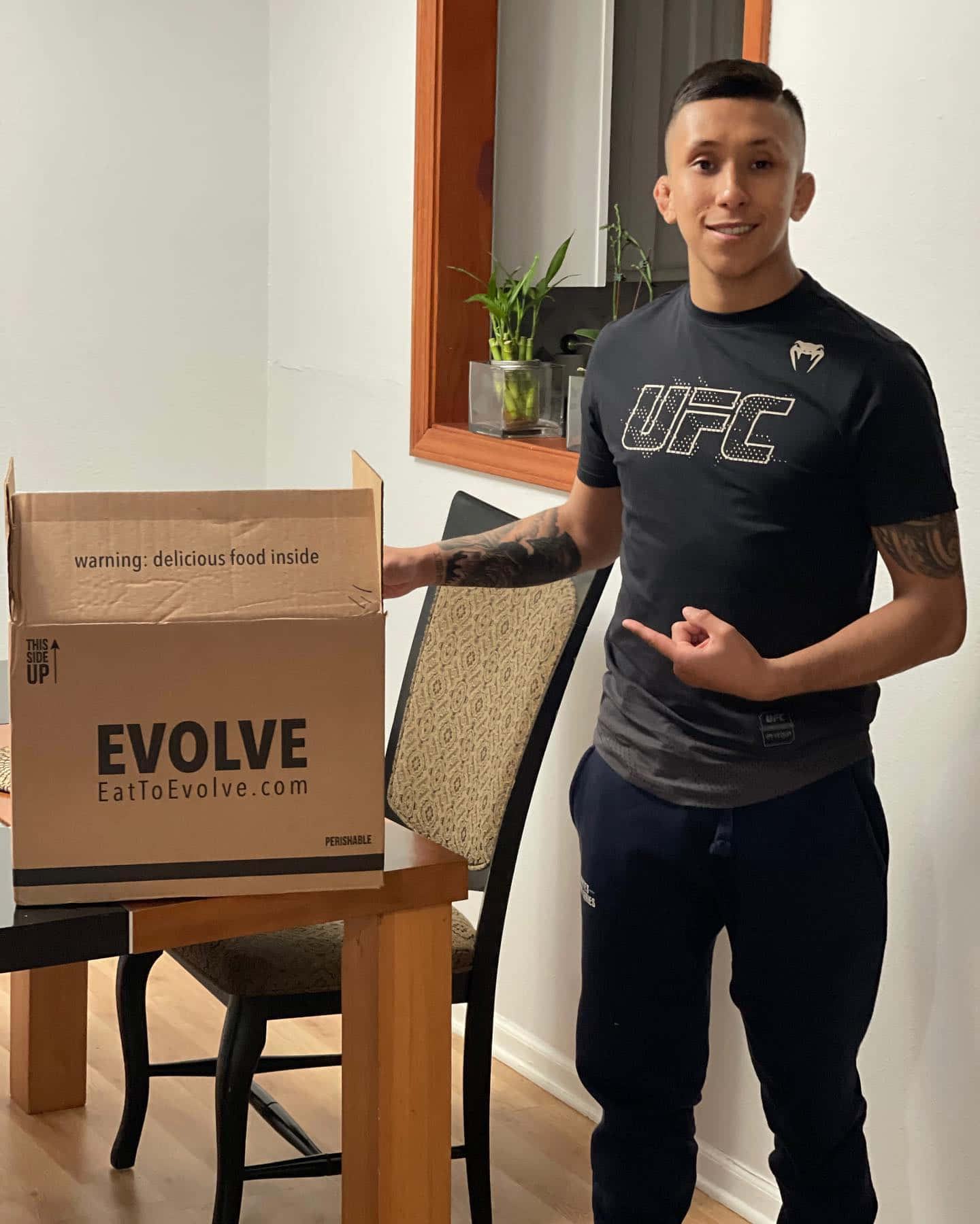 Jeff Molina With Eat To Evolve Meals Picture