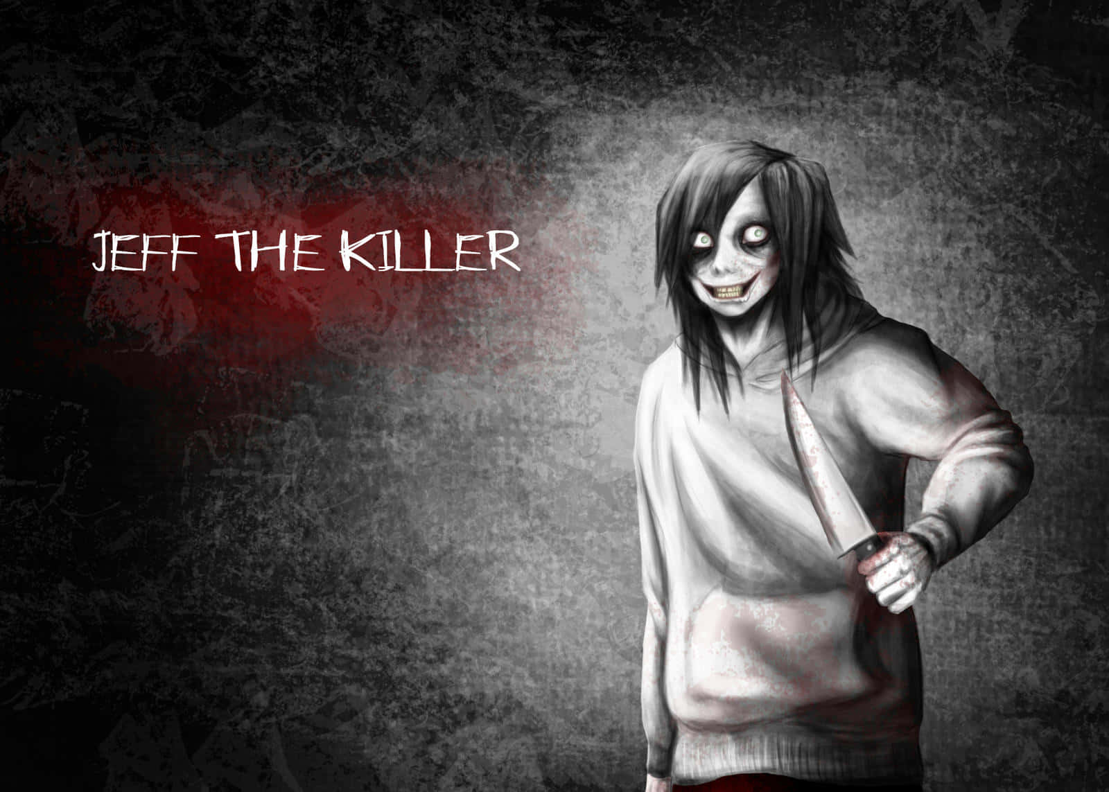 "Don't close your eyes... Jeff The Killer is coming!"