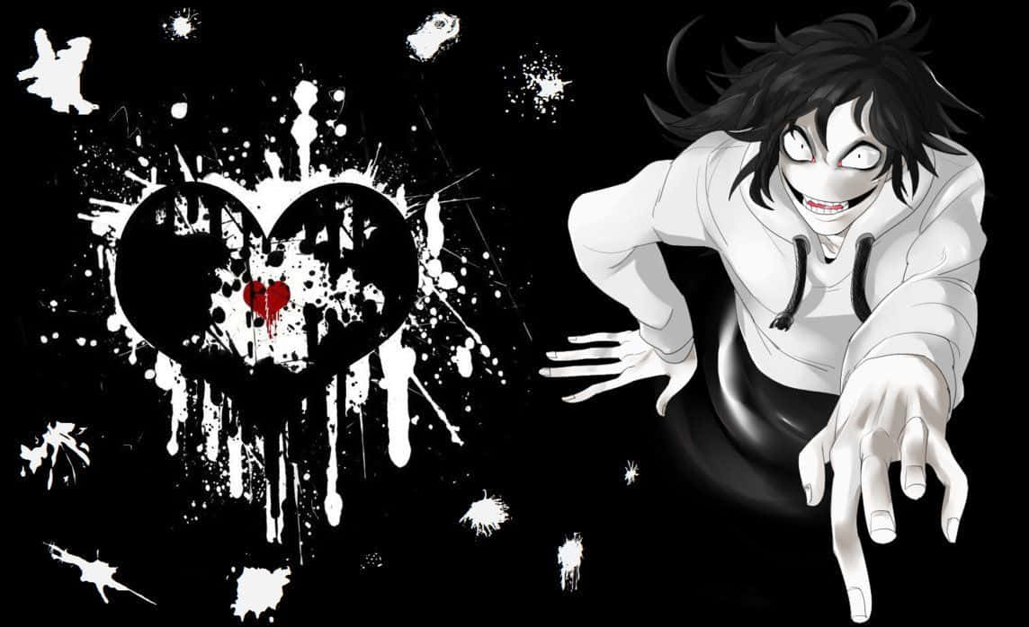 A Chilling Image of Jeff The Killer Wallpaper