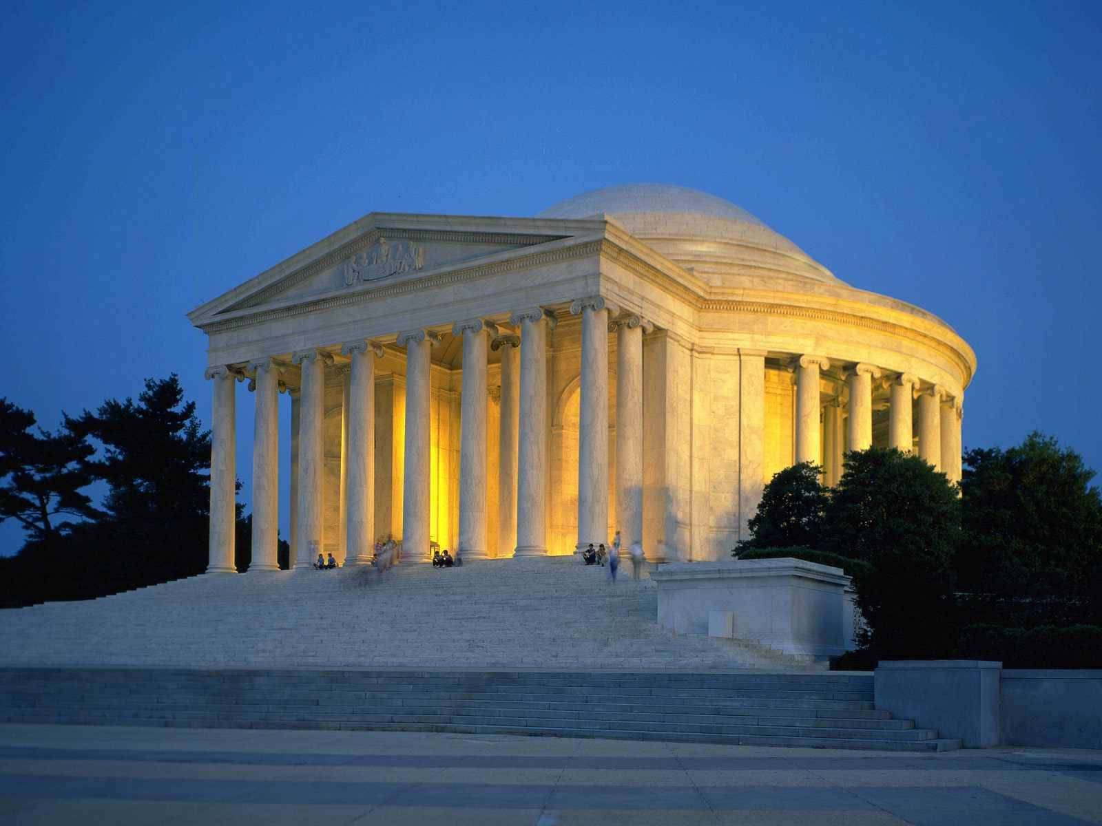Jefferson Memorial At Twilight Picture