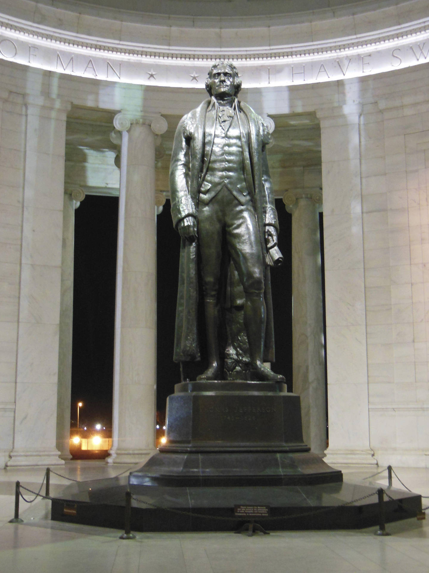 Jefferson Memorial Full Statue Wallpaper