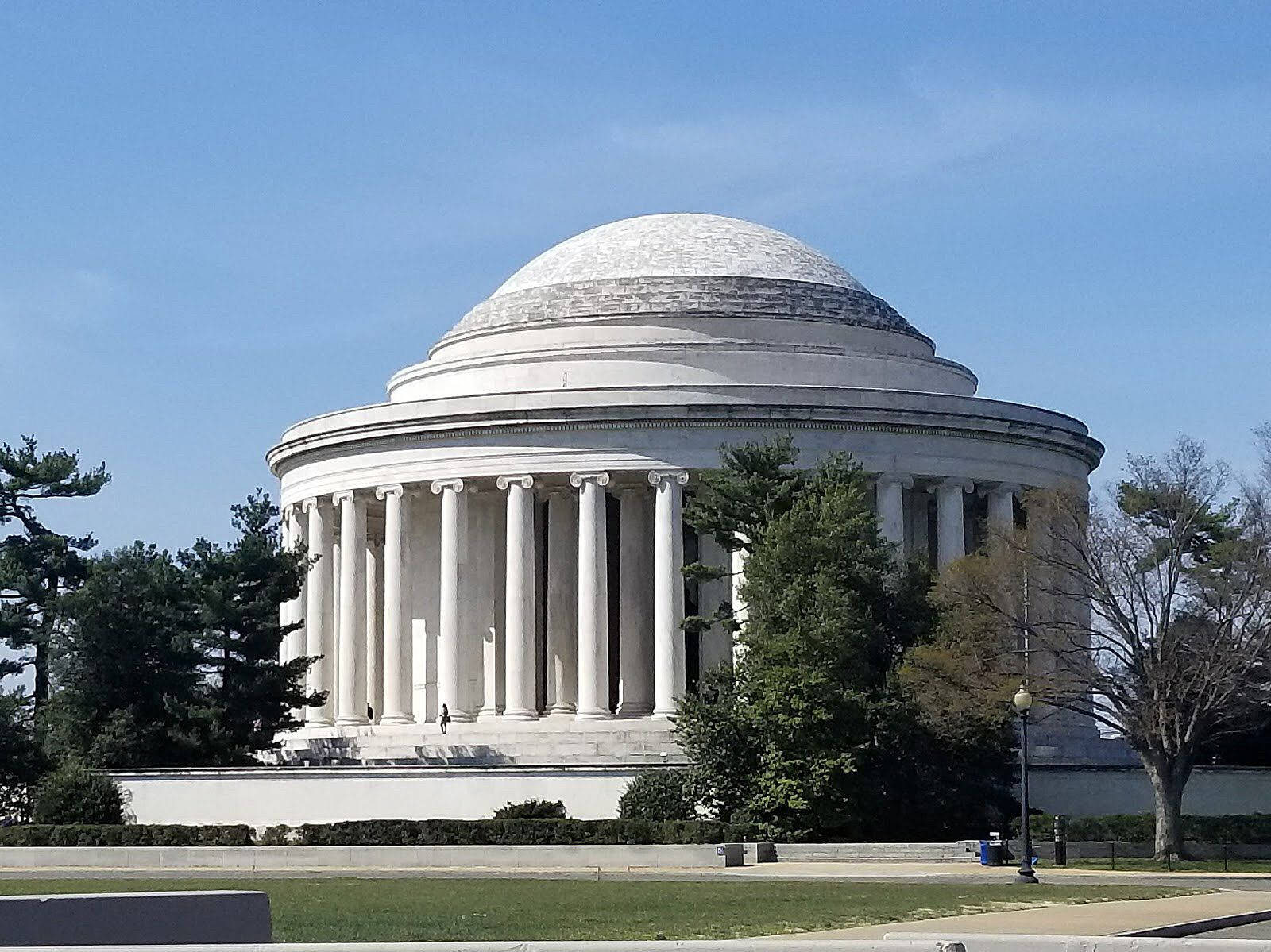 Jeffersonmemorial An Einem Klaren Tag Wallpaper