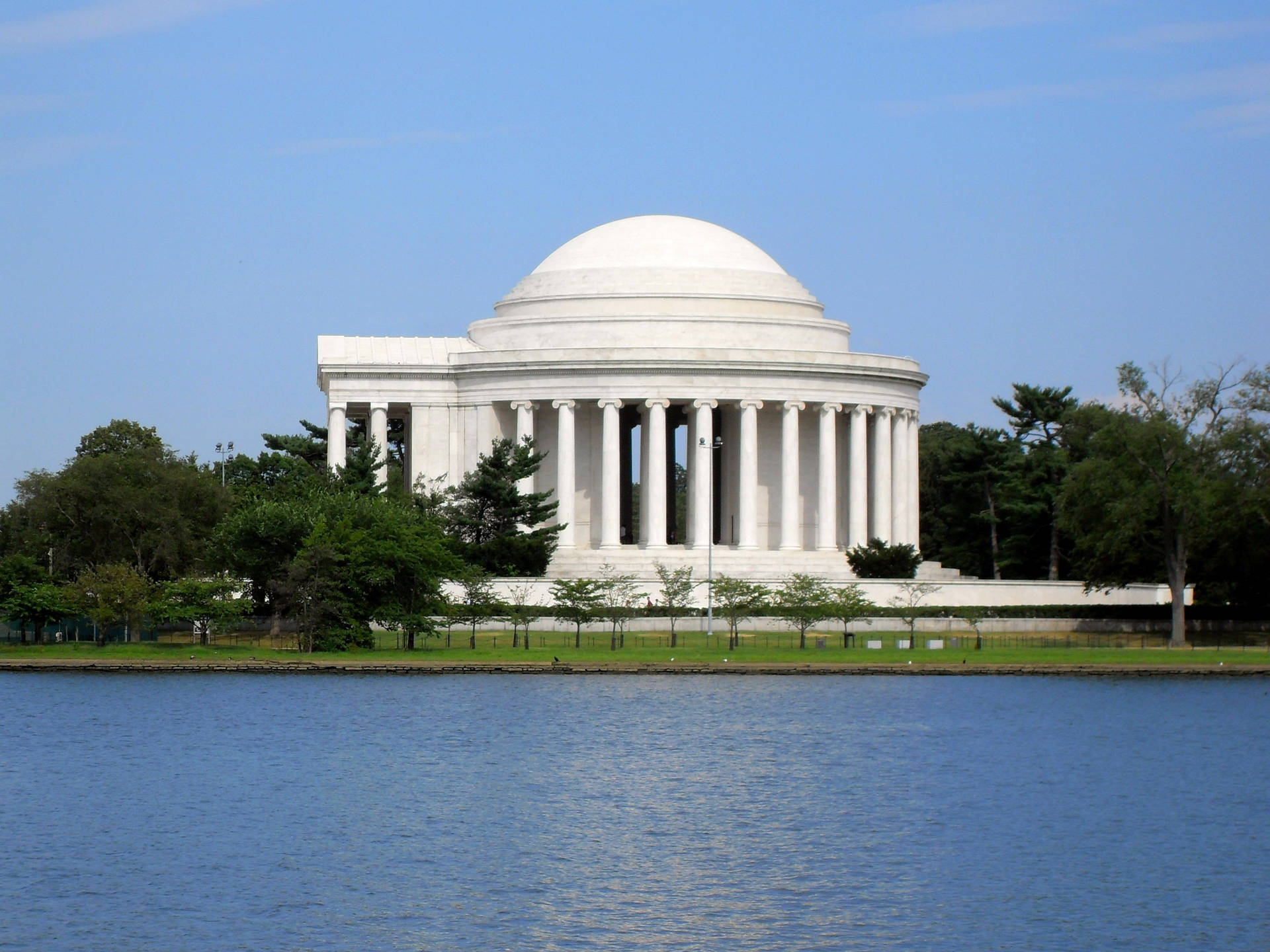 Jefferson Memorial Side View Background