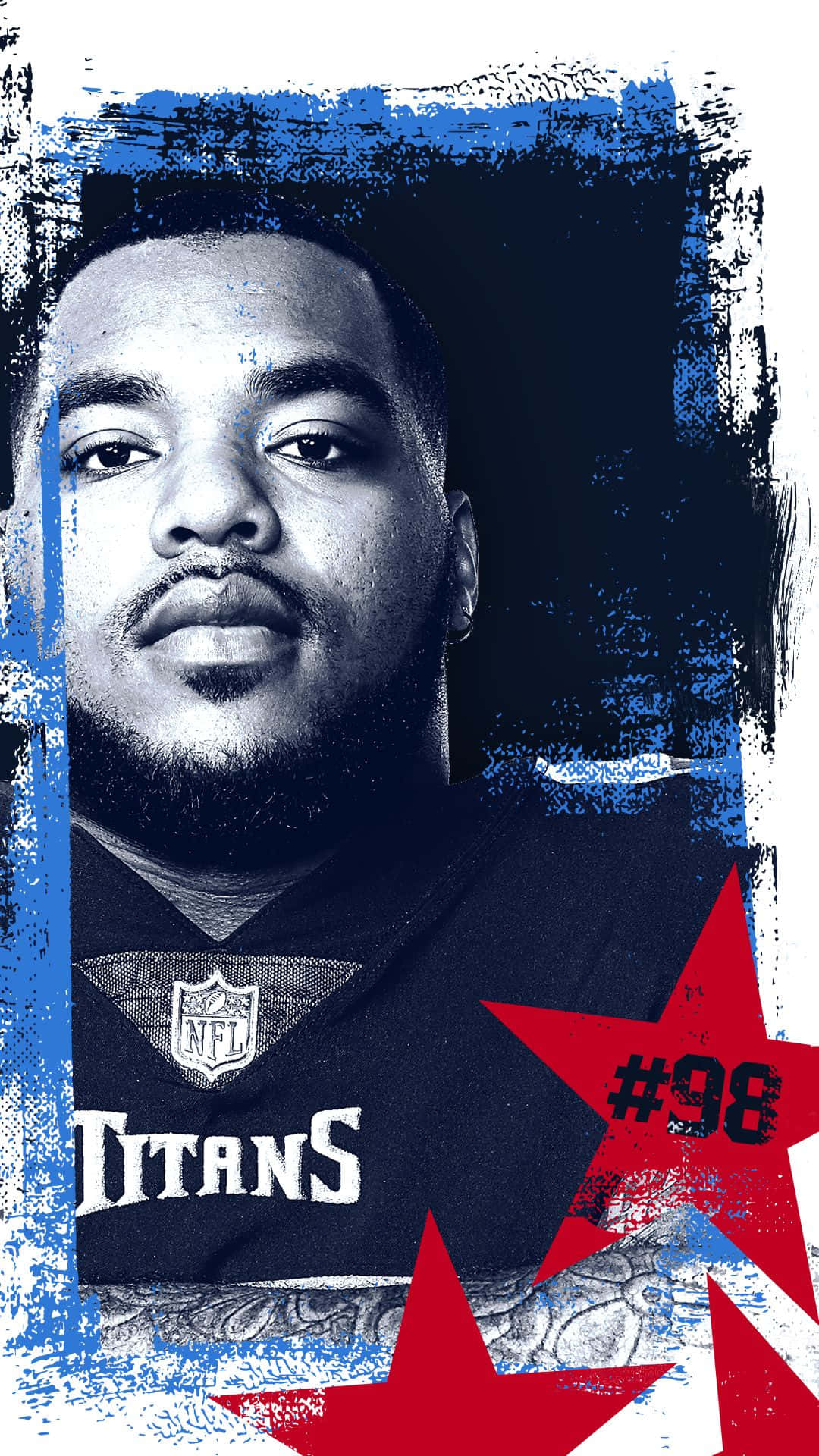 Jeffery Simmons Titans Portrait Wallpaper