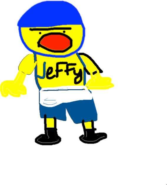 Jeffy Cartoon Character Illustration PNG