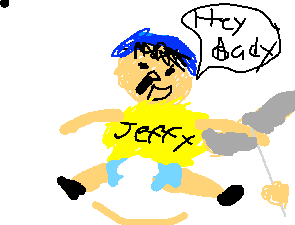Jeffy Character Drawing PNG