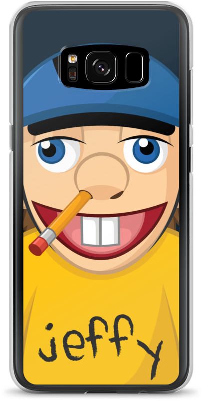Jeffy Character Phone Case Design PNG