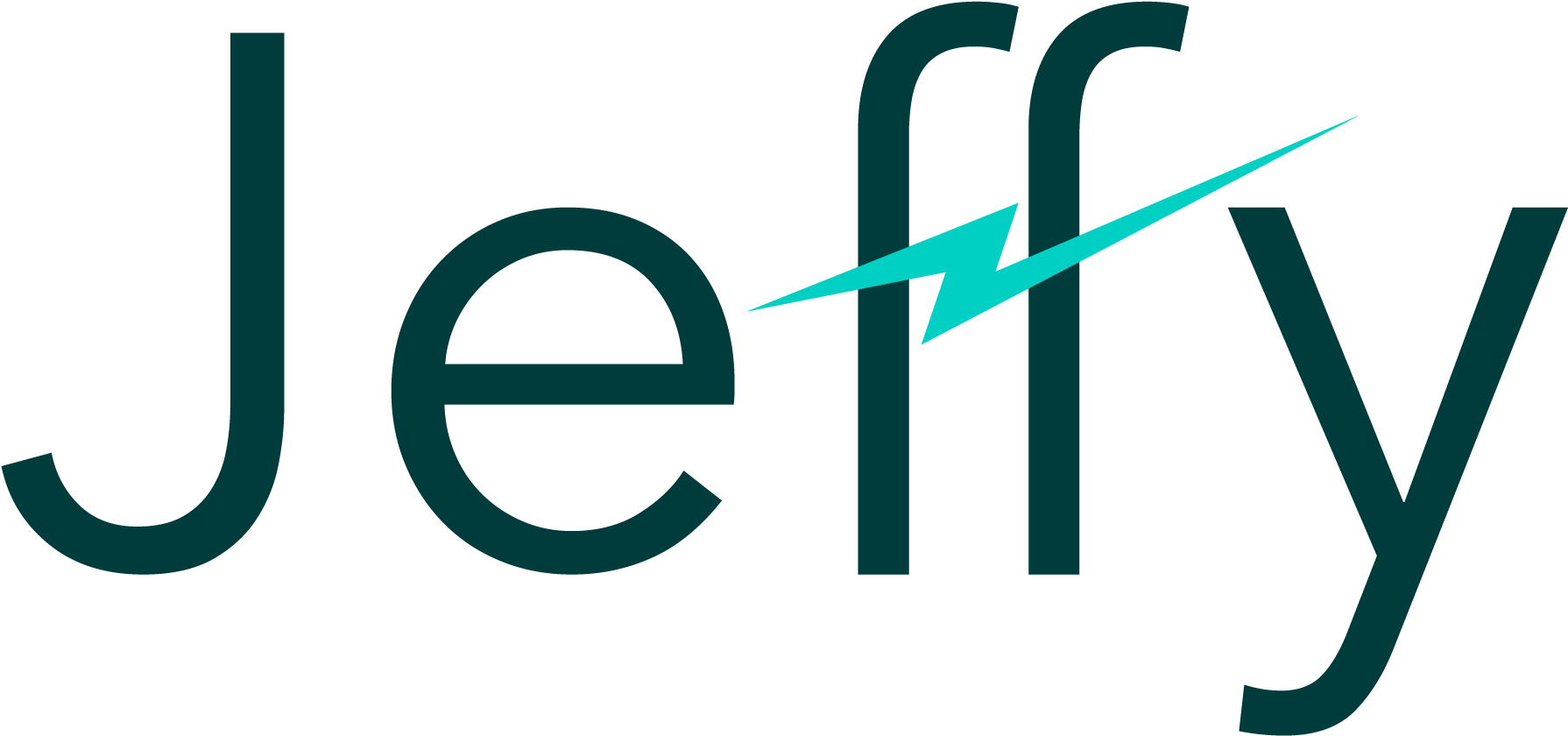 Jeffy Logowith Lightning Bolt PNG