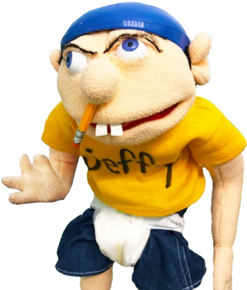 Jeffy Puppet Character PNG
