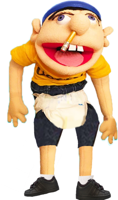 Jeffy Puppet Standing PNG