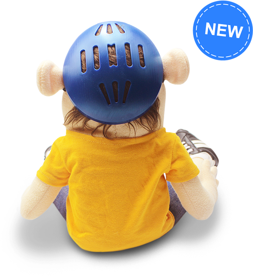 Jeffy Puppet With Helmetand New Tag PNG