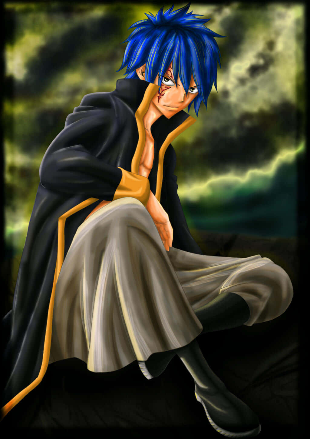 Jellal Fernandes from Fairy Tail Anime Wallpaper
