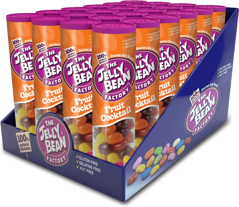 Jelly Bean Factory Fruit Cocktail Display PNG