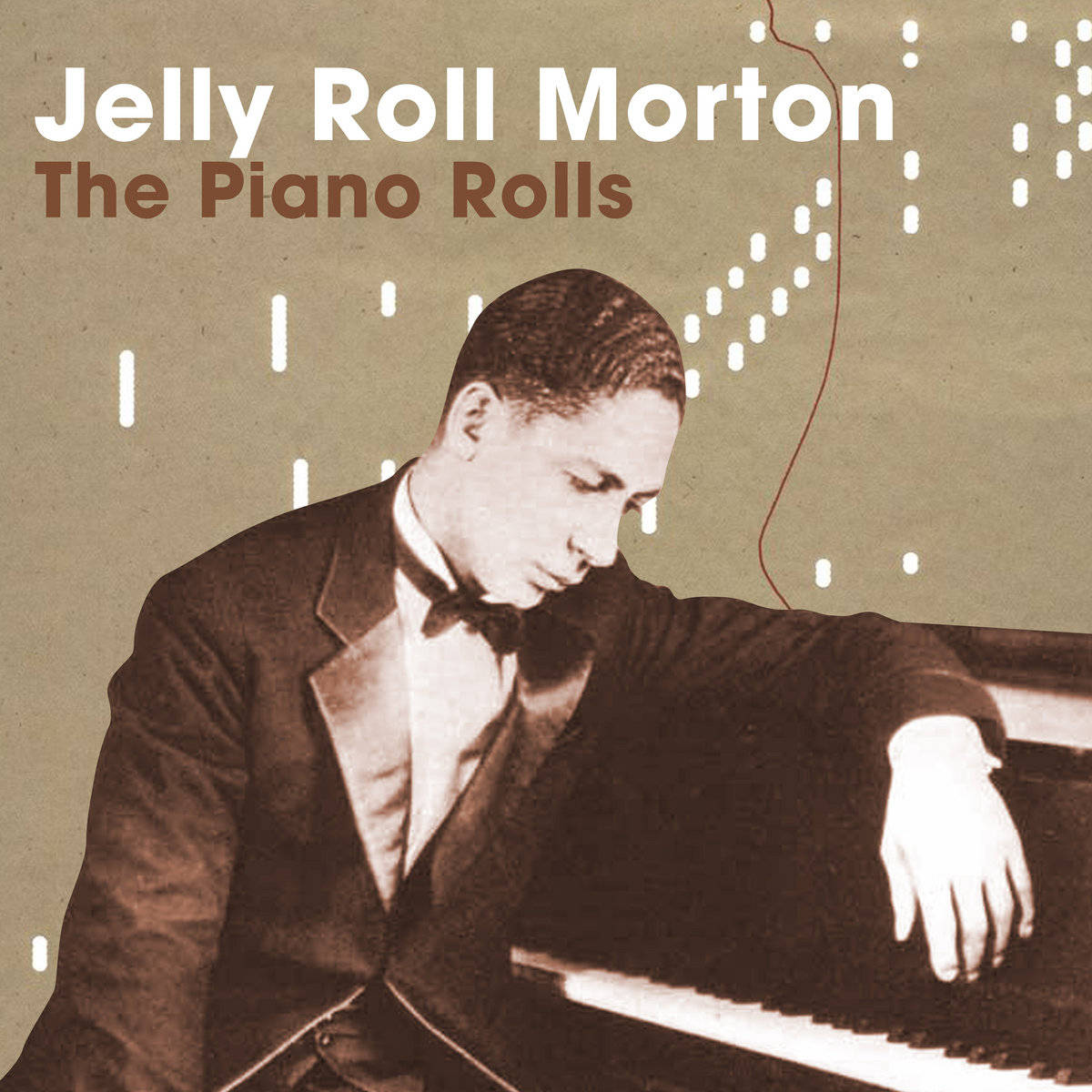 Artede Collage De Jelly Roll Morton Fondo de pantalla