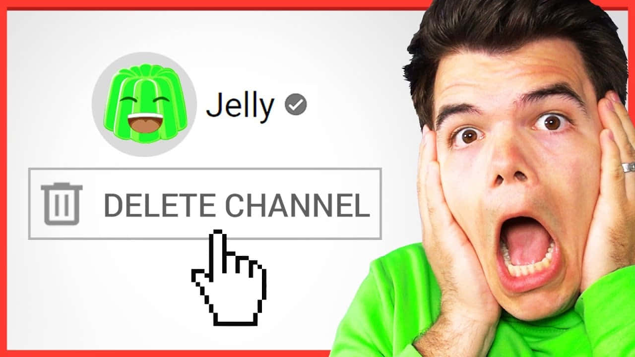 "Lets get creative with Jelly Youtube and explore unique content!" Wallpaper