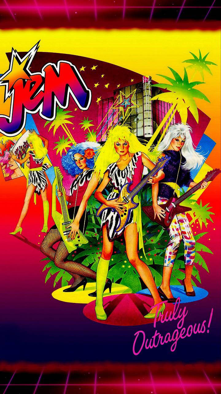 Jem, Truly Outrageous Wallpaper