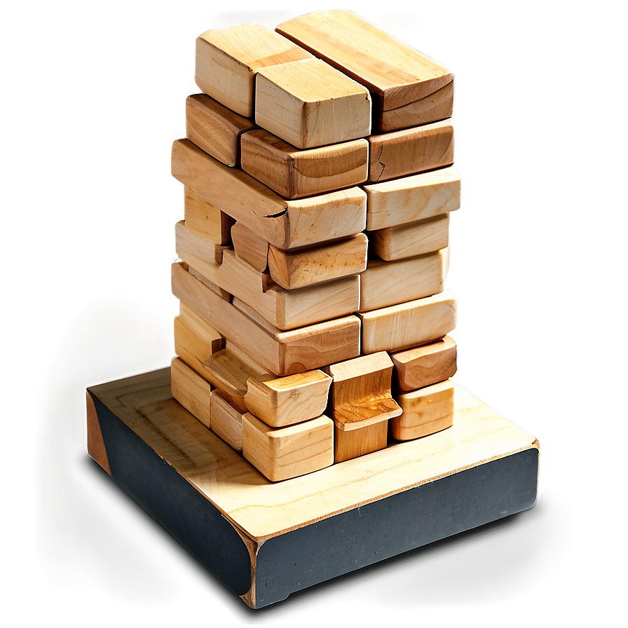 Jenga Blocks Stack Png 28 PNG