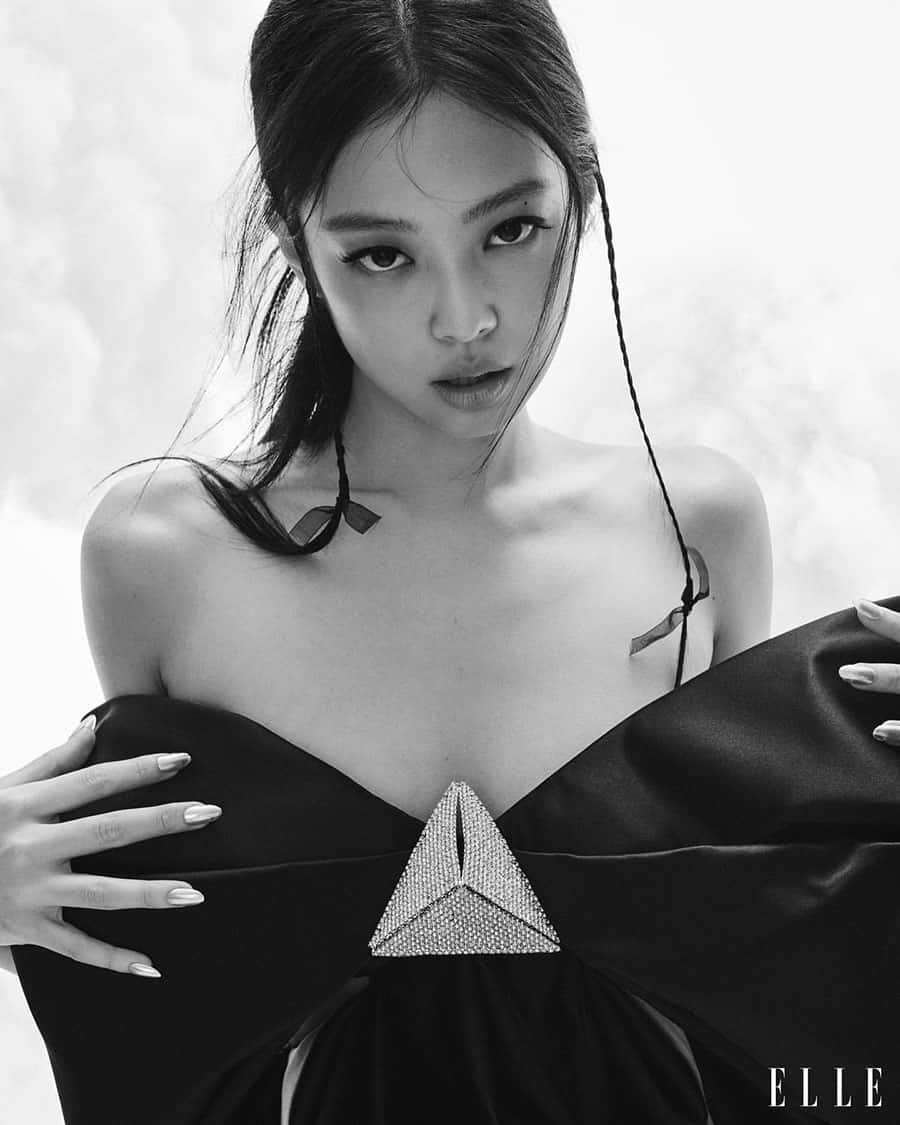 Jennie Kim In Sexy Elle Photoshoot Picture