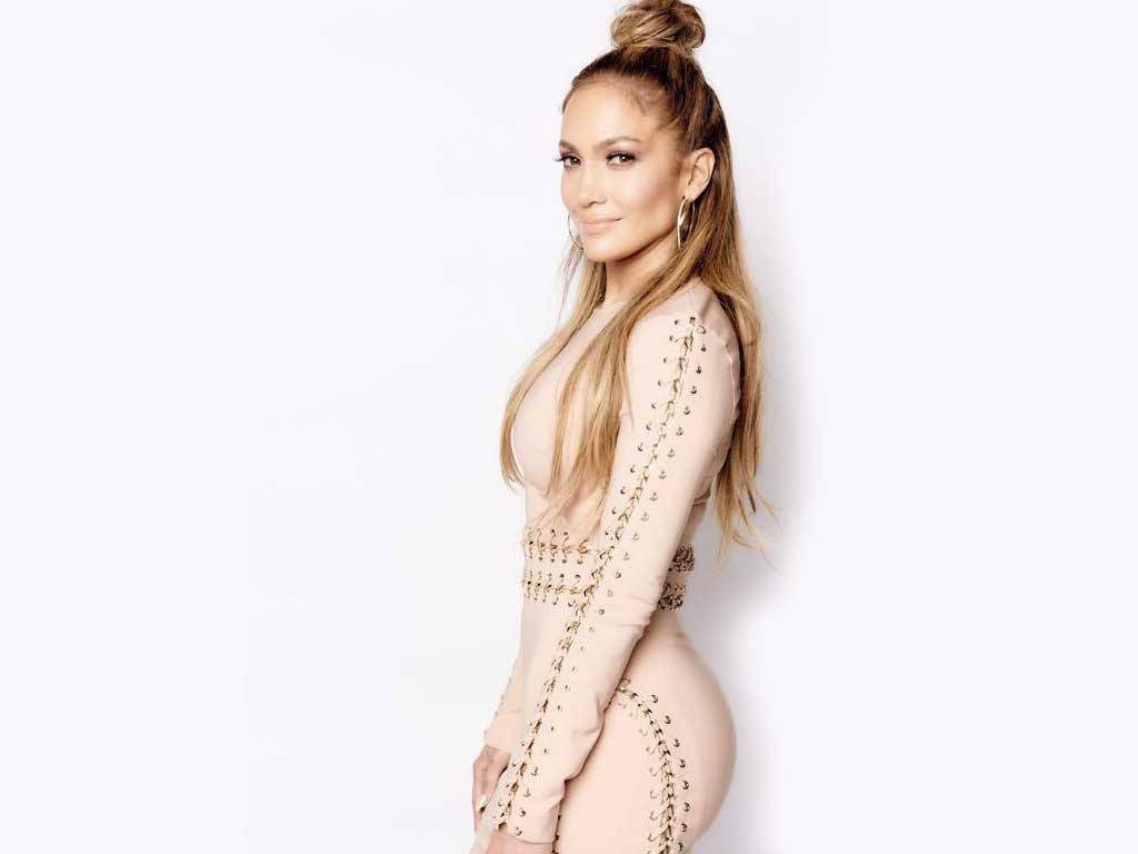 Jennifer Lopez At American Idol Set Background