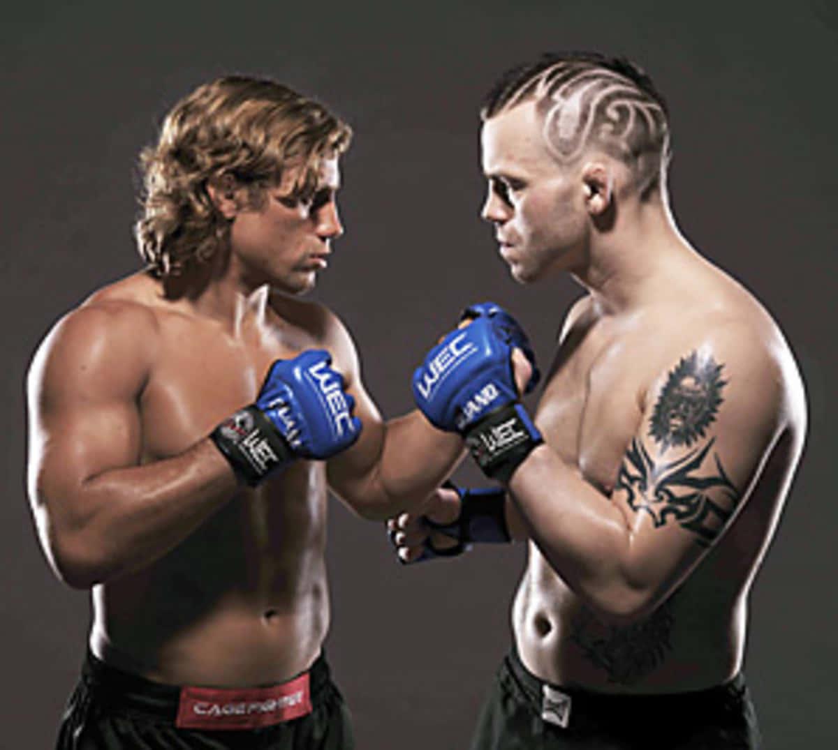 Jens Pulver and Urijah Faber Face Off Wallpaper
