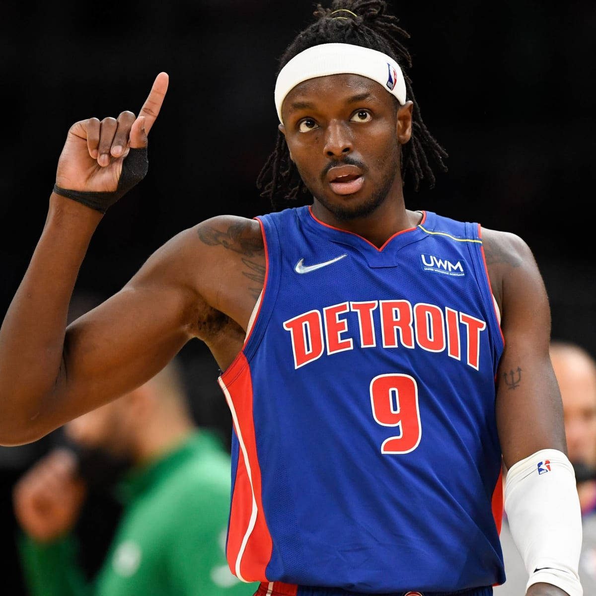 Jerami Grant Pointing Up Picture
