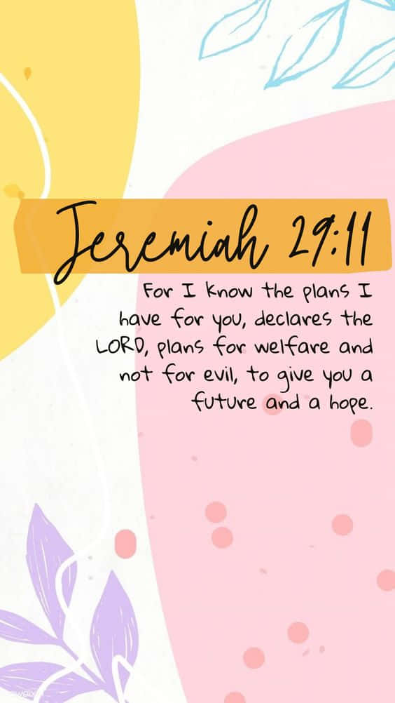 Et farverigt plakat med ordene Jeseph 21 11 Wallpaper