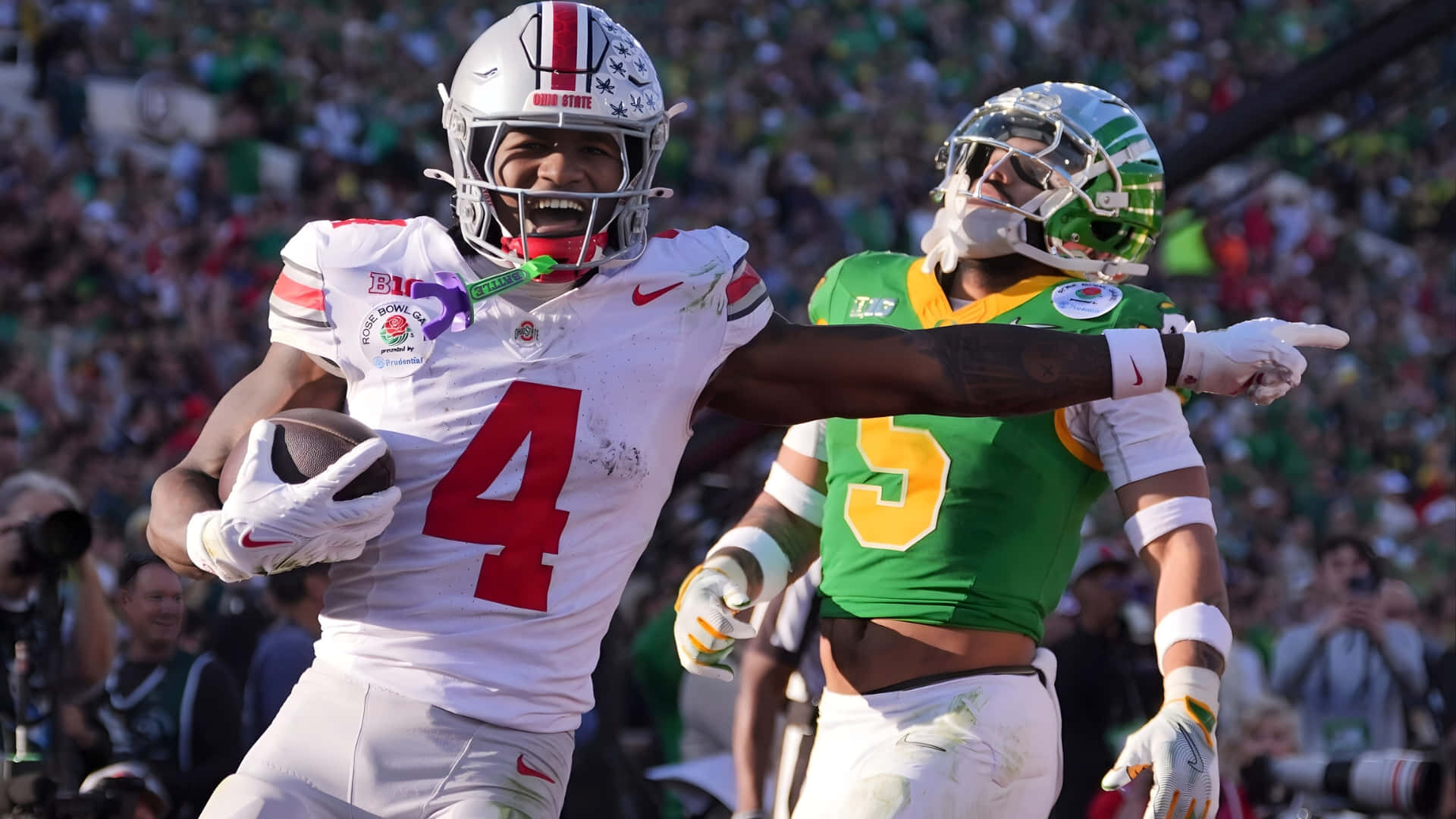 Destacado De Fútbol De Jeremiah Smith Fondo de pantalla